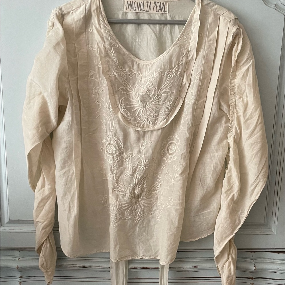 Magnolia Pearl Into the Groove Blouse - Picture 8 of 16